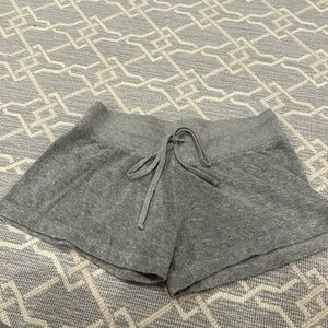 Terry cloth short shorts